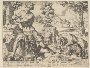 Benjamin, On İki Patrik dizisinden, 1550. by Dirck Volkertsen Coornhert