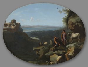 Bir Manzarada Merkür ve Argus, c. 1635.