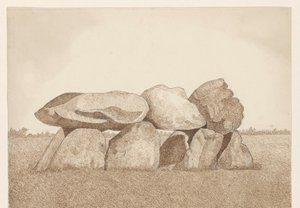Tynaarlo yakınlarındaki Dolmenler
