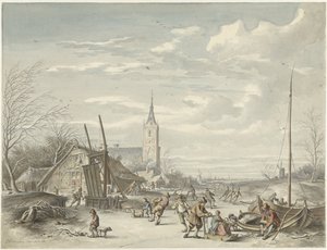 kış manzarası by Dirk Jan van der Laan