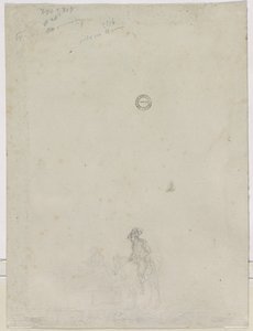 Bir Çeşmede Köylü Kroki (verso)