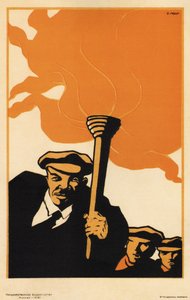 Lenin, 1919 by Dmitriy Stakhievich Moor