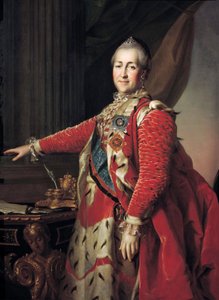 Büyük Catherine, Rusya İmparatoriçesi, 1782.
