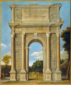 Zafer Takı ... (tuval üzerine yağlıboya) by Domenichino (1581-1641)