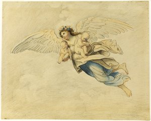 Uyku ve Ölüm Taşıyan Gece by Domenichino