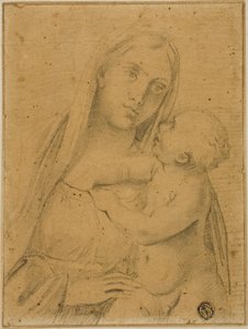 bakire ve çocuk by Domenichino