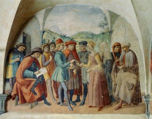 Gelinin Çeyizi, c.1450-1500 (fresk)