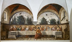 Son Akşam Yemeği by Domenico Ghirlandaio