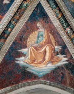 Bir Sibil, 1483-86 by Domenico Ghirlandaio