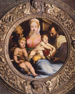 Kutsal Aile, Domenico Beccafumi (1486-1551) by Domenico Beccafumi