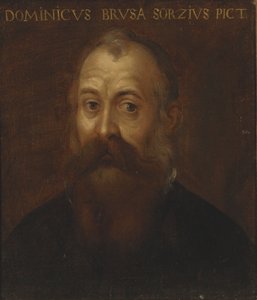 Sanatçının portresi by Domenico Brusasorci