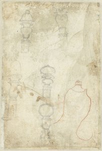 Düğme çizimleri by Domenico Campagnola (possibly)