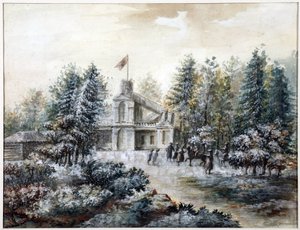 Pavillon de chasse Crack, bir Pavlovsk - Pavlovsk