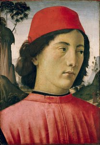 Genç Bir Adamın Portresi, c1477-1478 by Domenico Ghirlandaio