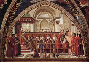 Assisi'li Aziz Francis'in Hikayeleri by Domenico Ghirlandaio