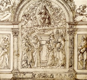 Bulutlardaki nimet Kurtarıcı by Domenico Ghirlandaio