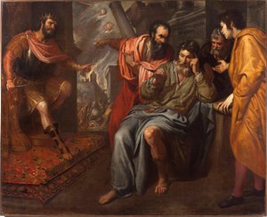 Mediis sakinlus in undis veya “” Yunan filozof Abdere Anaxarchus