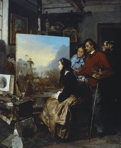 Garibaldi için bir düşünce by Domenico Induno