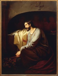 bir acemi by Domenico Morelli