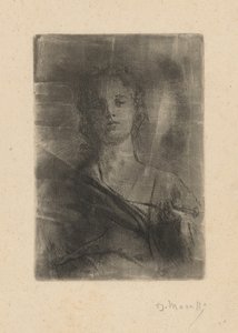 Gravürün Kişileştirilmesi by Domenico Morelli
