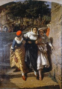 Sicilya Vespers by Domenico Morelli