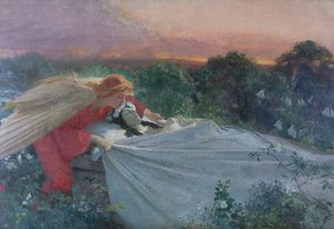 Ölüm meleği by Domenico Morelli
