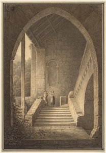 Bir Gotik Harabenin Dış Merdiveni Bir Gotik Harabenin Merdiveni, 1830.