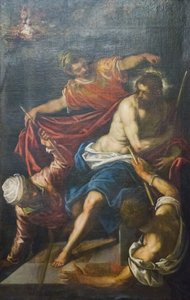 Dikenli Taçlı Mesih, 1590 dolayları (tuval üzerine yağlı boya) by Domenico Robusti Tintoretto