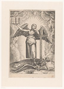 İnanç Alegorisi Pictura Religionis (nesne üzerindeki başlık) by Domenico Vito