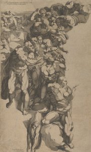 Son Yargıdan Grup, St. Bartholomew, St. Peter ve diğer Havariler, 16. yüzyıl.