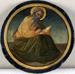 Bir Evangelist, c.1460 (kavak ağacı üzerinde tempera)