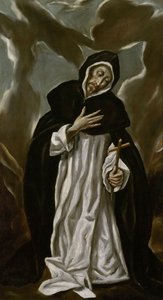 Aziz Dominik, c. 1610. by Dominico El Greco