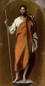 Aziz James bir hacı olarak, yaklaşık 1590.