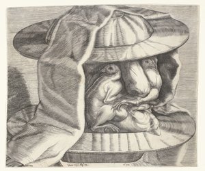Arcimboldo Tarzında Kasklı Grotesk Bir Kafa Arcimboldo tarzında miğferli grotesk bir kafa by Dominicus Custos