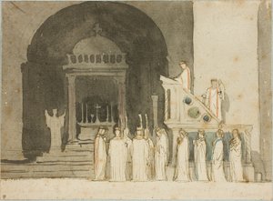 Göklerin Sunağı by Dominique Papety