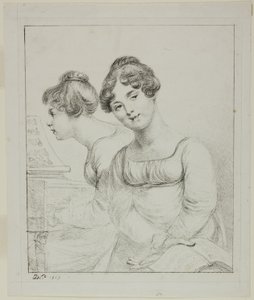 Madam Lavallée ve Madam de Valory by Dominique Vivant Denon