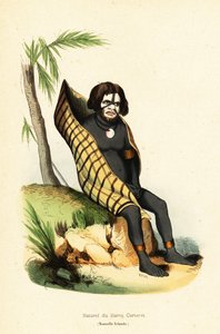 Carteret Körfezi Yerlisi, Nui Allan, Yeni İrlanda, Papua Yeni Gine by Doms Doms