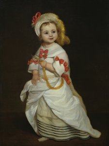 Bir İnfanta Portresi by Don Juan Carreno de Miranda