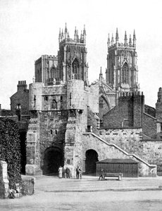 Bootham Bar, York, Kuzey Yorkshire, 1924-1926. by Donald McLeish