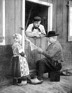 Takunya takan Hollandalılar, Marken, Hollanda, 1936.