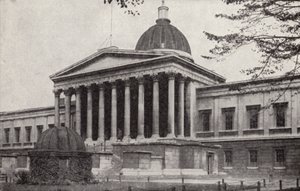 University College, Gower Street, Bloomsbury, Londra (s/b fotoğraf) by Donald McLeish
