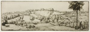 Peyzaj, Brittany by Donald Shaw MacLaughlan