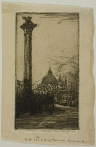 Aslanlı Sütun, Venedik by Donald Shaw MacLaughlan