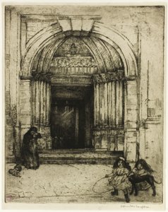 St. Germain-des-Pres Portalı by Donald Shaw MacLaughlan