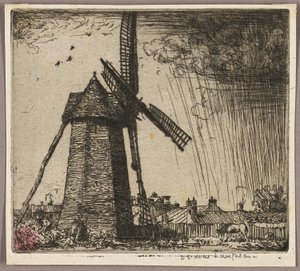 yel değirmeni by Donald Shaw MacLaughlan