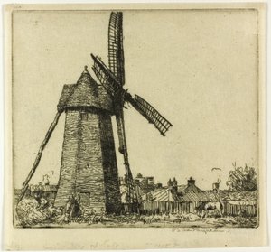yel değirmeni by Donald Shaw MacLaughlan