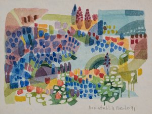 Çiçek tarlası by Donatella Merlo