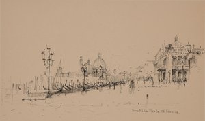 San Marco Meydanı'ndaki gondollar by Donatella Merlo