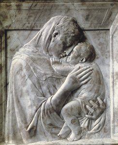 Pazzi Madonna (Bakire ve Çocuk), c1417-18 (mermer)