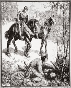"Acı acı ağlayan bir kadın", 1905.